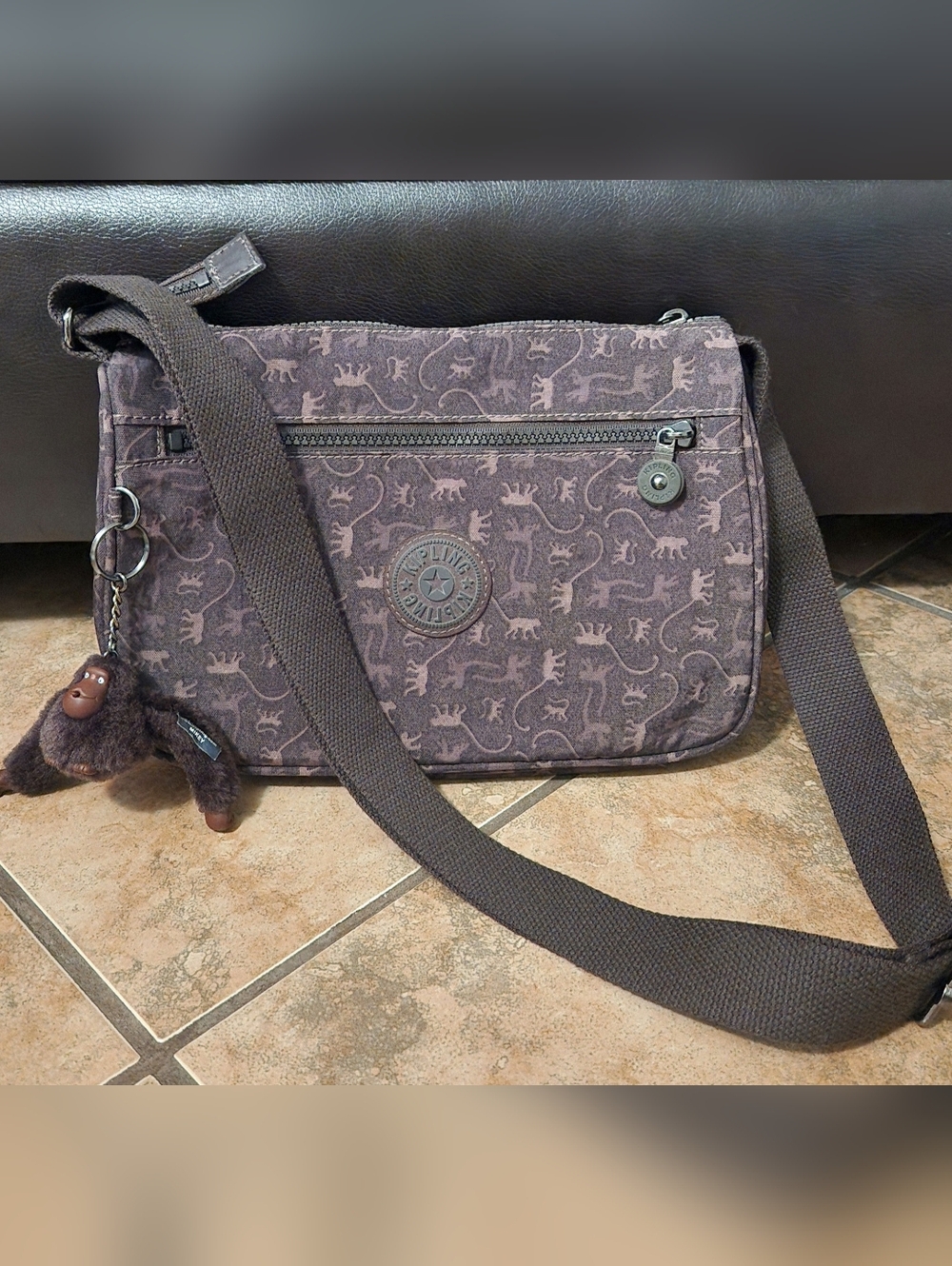 Kipling Monkey Mania Crossbody Purse
